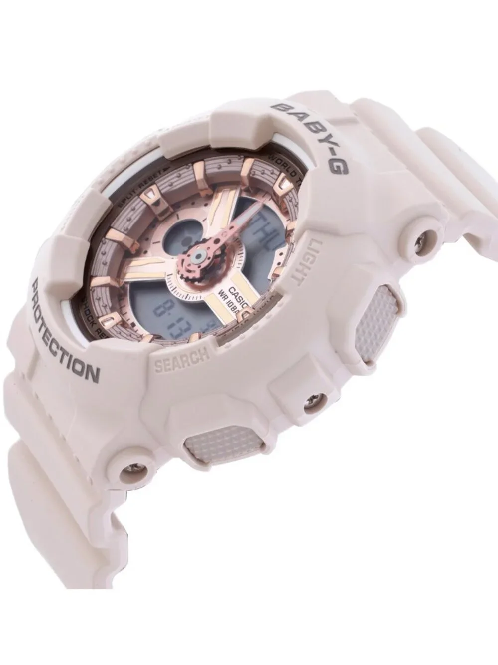 NWT Casio Baby-G Alarm World Time Quartz Analog-Digital Watch